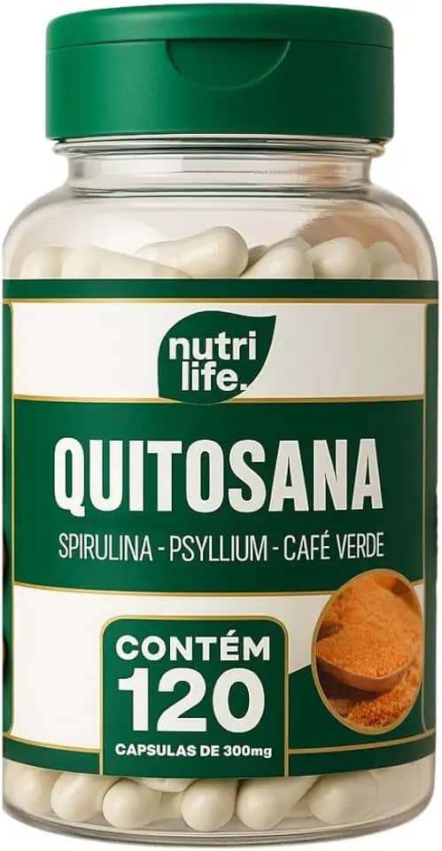 Quintosana com Spirulina, Psyllium e Café Verde | ORIGINAL | Suplemento Alimentar | 500mg