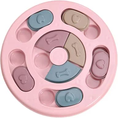 Brinquedo Comedouro Interativo Cães Quebra Cabeça Tabuleiro