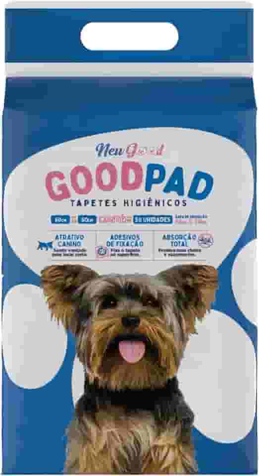 Good Pad Tapete Higiênico Para Cães 60Cmx60Cm 50 Unidades Embalagem Pode Variar