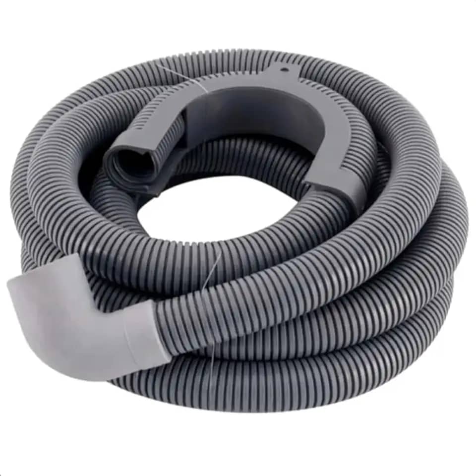 Mangueira de Saída 3 Metros com Suporte para Máquina de Lavar Roupa e Tanquinho Brastemp Electrolux Consul