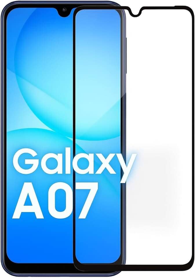 Película Protetora de Cerâmica para Samsung Galaxy A07 – Anti-Riscos, Alta Sensibilidade, Cobertura Total