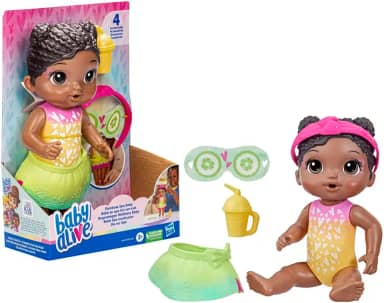 BONECA BABY ALIVE RAINBOW SPA BABY BLKH