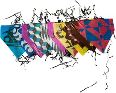 Kit 10 Pipa 50cm Com Rabiola e Linha 200j