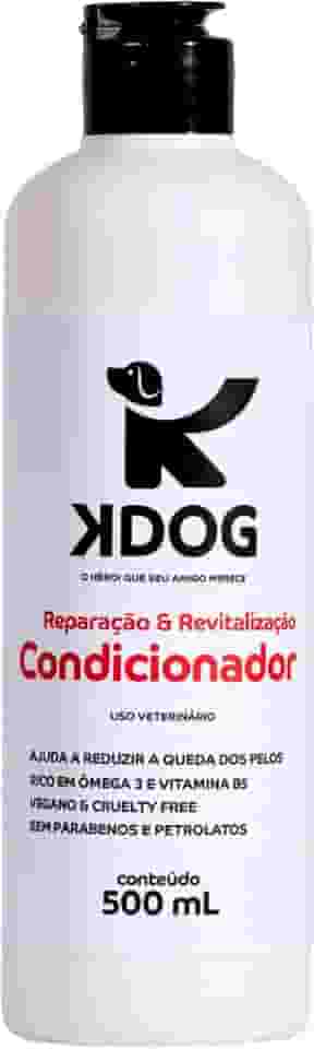 Kdog, Condicionador para cães, Neutro, 500 ml, Branco