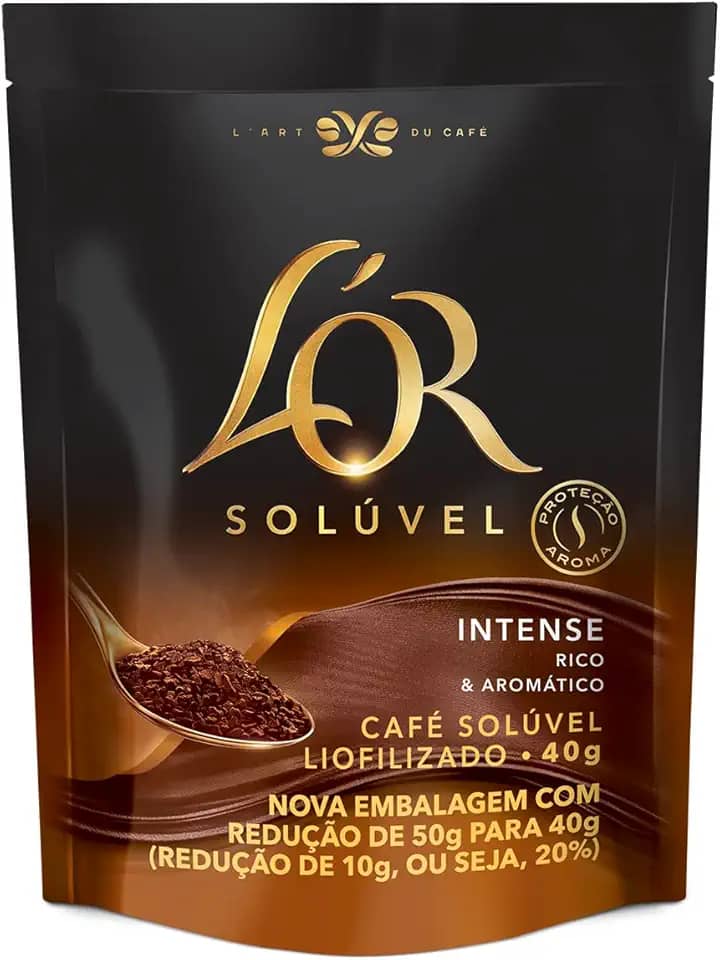 L'OR Café Solúvel Intense Stand Up Pouch 40G