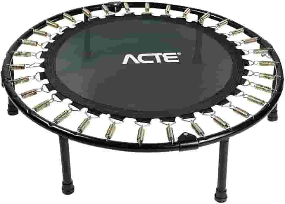 Acte, Jump Dobrável com 32 Molas E39- Preto e Bronze