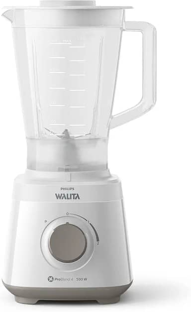 Liquidificador Daily Philips Walita, 2L, 550W, Branco, 200V - RI2110/00