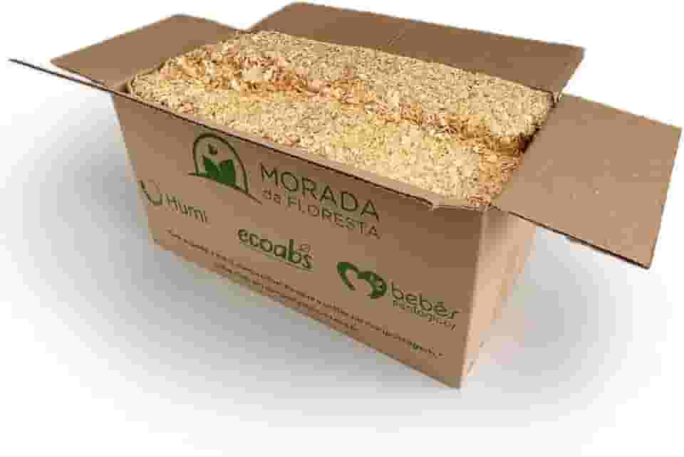 Serragem para Compostagem, 3200g, 28,8L, Pinho, para Hamster, Coelho e Minhoca