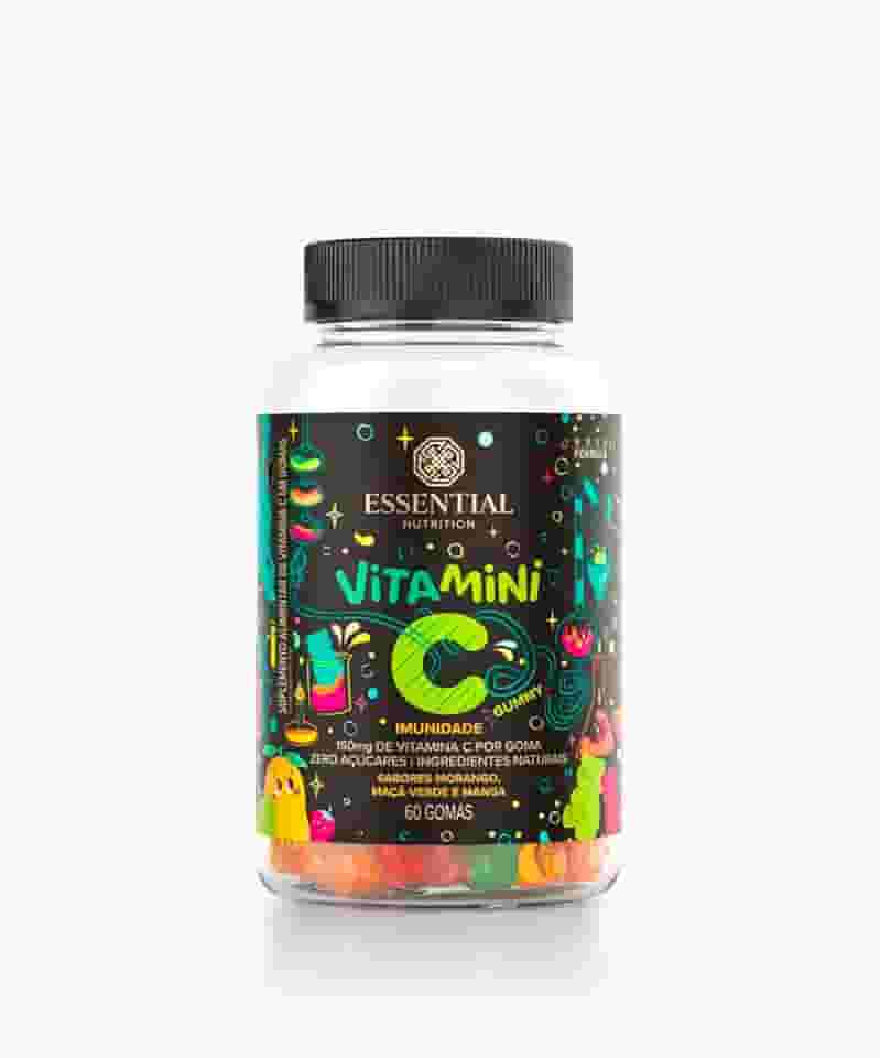 Vitamini C Gummy 150mg - 60 Gomas - Essential Nutrition