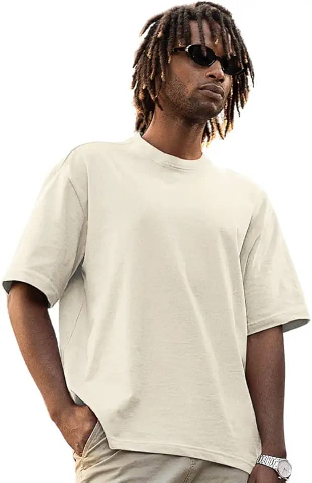 Camiseta Oversized Masculina Macbee 100% Algodão Premium