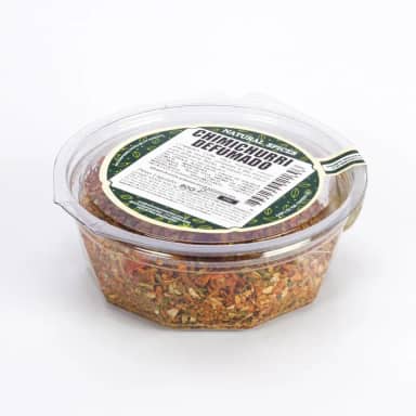 Chimichurri Defumado 90 g – Tempero Natural, Aromático e Versátil em Pote Hermético - Natural Spices