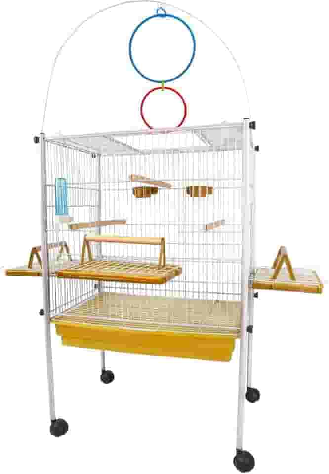 JEL PLAST VIVEIRO PARA CALOPSITA TRIPLEX - AMARELO, GRANDE