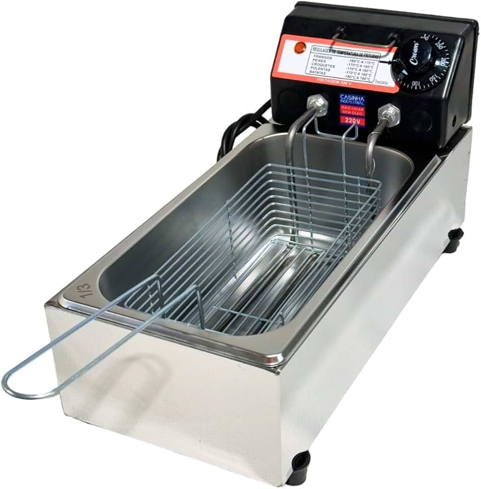Fritadeira Elétrica Industrial Econômica Cuba 3L (220, Volts)