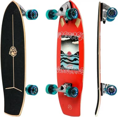 FLOW Surf Skates Skate Cruiser com caminhão esculpido