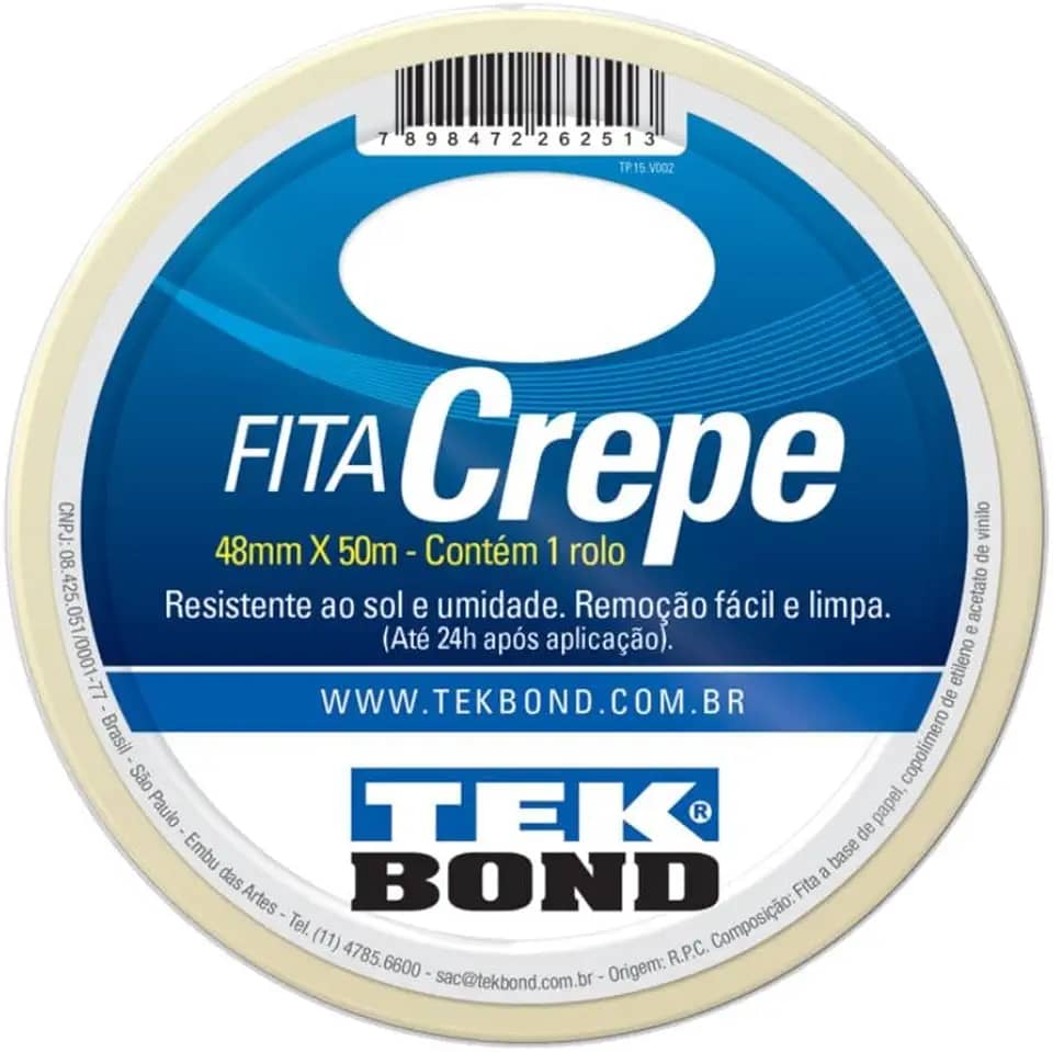 Fita Crepe 48mm x 50m-TEKBOND-21111048500