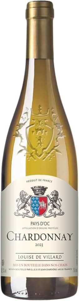 Louise de Villard Vinho Branco Francês Chardonnay 750ml