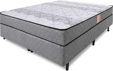 Cama Box Colchão Casal Firme Espuma D33 Antialérgico Certificado 138x188x51cm - BF Colchões
