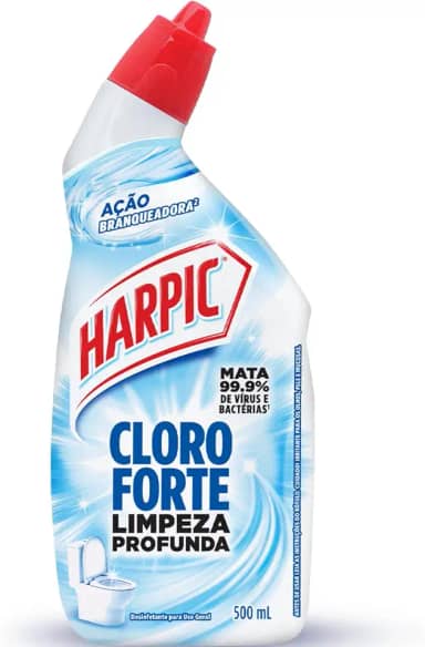Harpic Cloro Forte - Desinfetante Líquido, 500ml