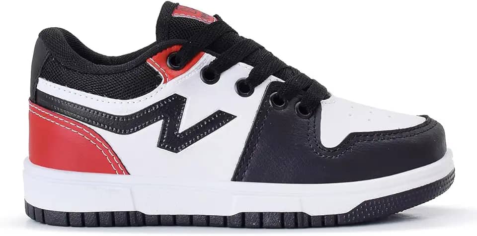 Tênis Infantil Masculino Casual Escolar Nippos Cano Curto