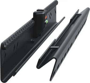 Echogear Suporte de parede para TV sem pino - design de baixo perfil funciona com TVs de até 77 polegadas - Montagem de TV em drywall ou concreto com instalação rápida sem perfuração - Moldura de aço