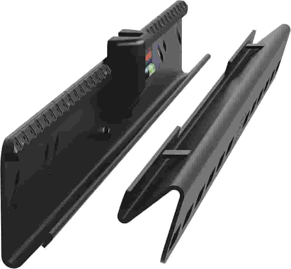 Echogear Suporte de parede para TV sem pino - design de baixo perfil funciona com TVs de até 77 polegadas - Montagem de TV em drywall ou concreto com instalação rápida sem perfuração - Moldura de aço