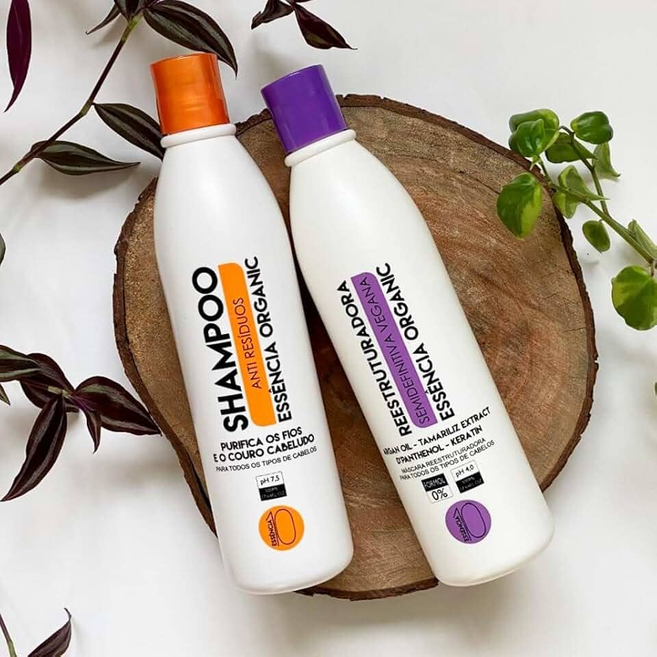 Kit Progressiva Semi Definitiva Essência Organic