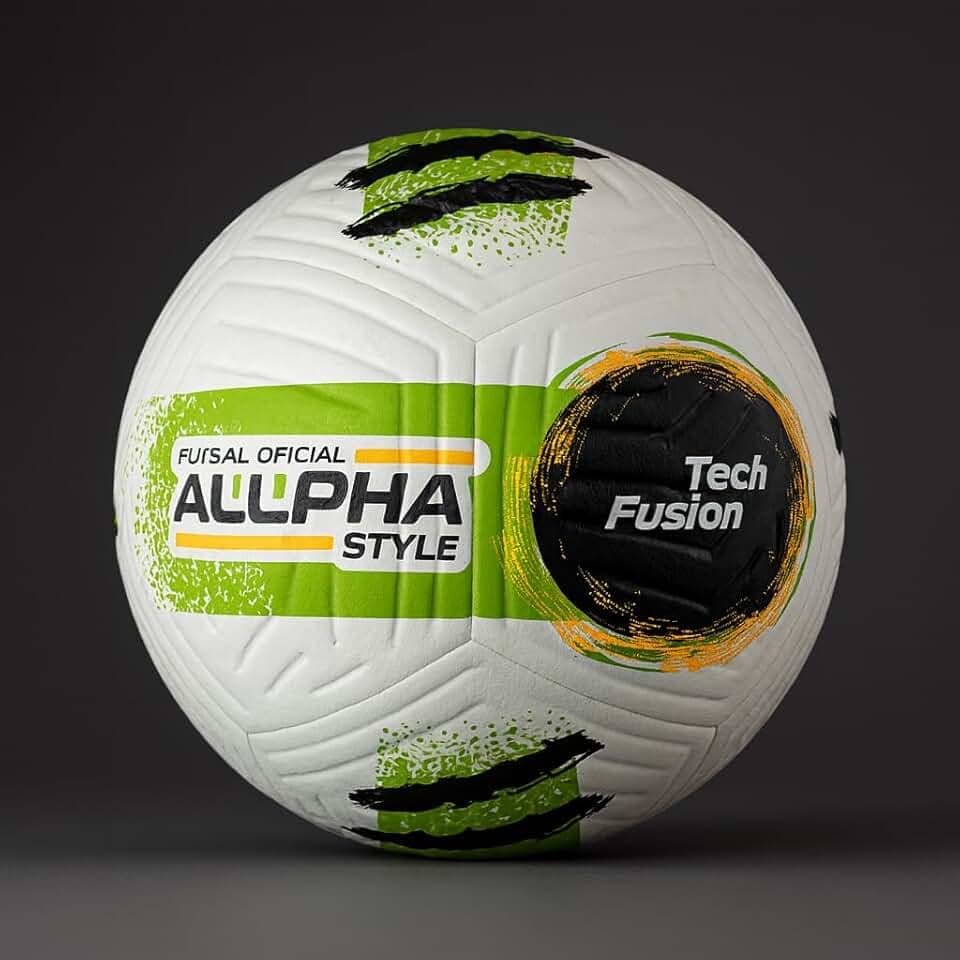 Bola Futsal Alpha Oficial para Quadra Profissional Fusion