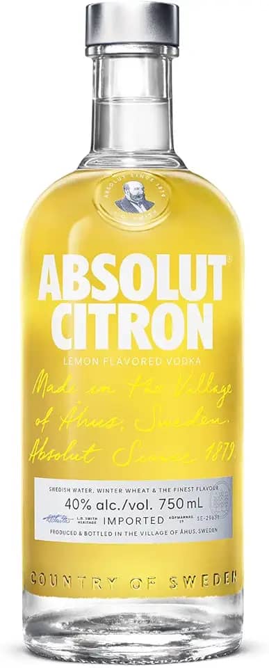 Absolut Vodka Citron 750 Ml