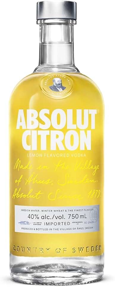 Absolut Vodka Citron 750 Ml
