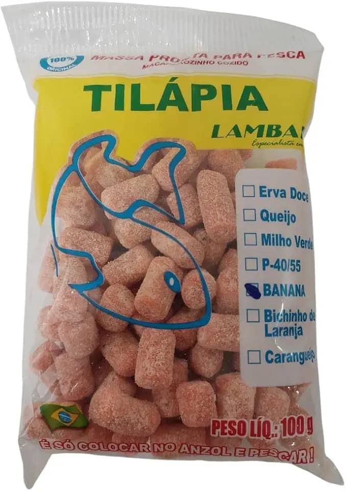 Kit 2 Isca Pronta Para Tilápia Massa Pronta Para Pesca Peixe