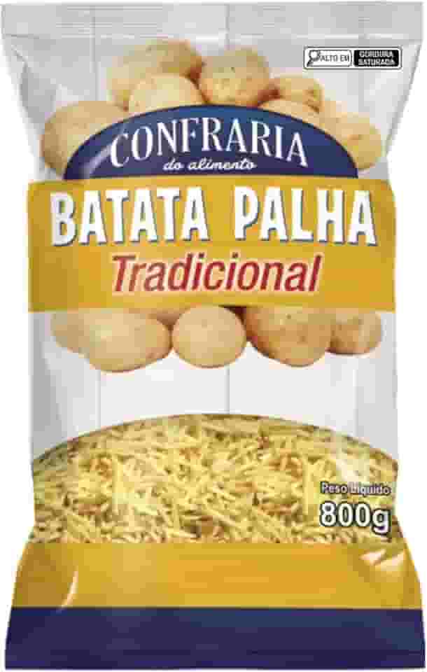 BATATA PALHA 800G CONFRARIA DO ALIMENTO