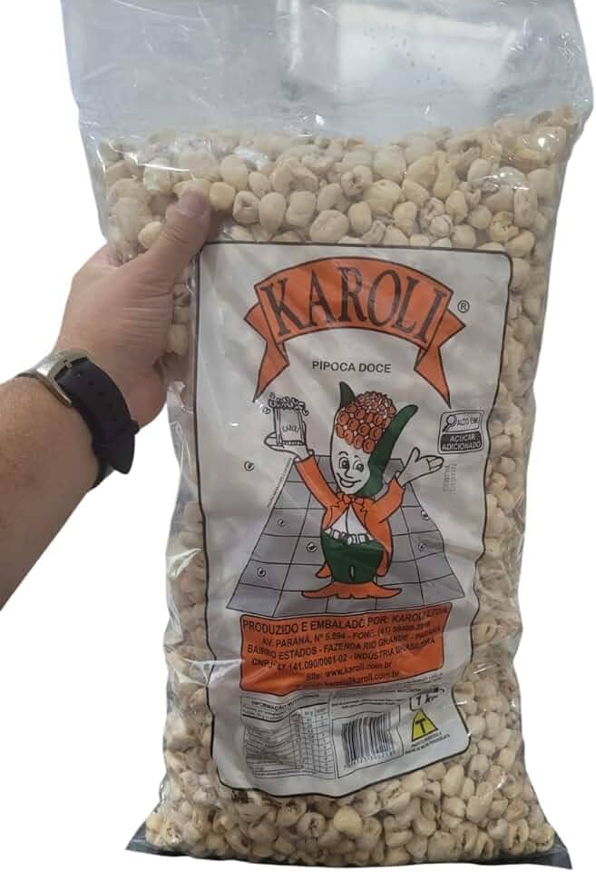 Pipoca Doce 1 kg - Não contem Conservantes