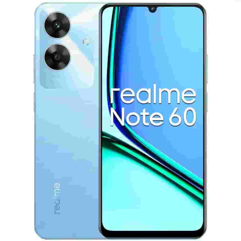 Realme Note 60-128GB - 4 GB Ram - Câmera 32MP - Bateria 5000mAh - Azul