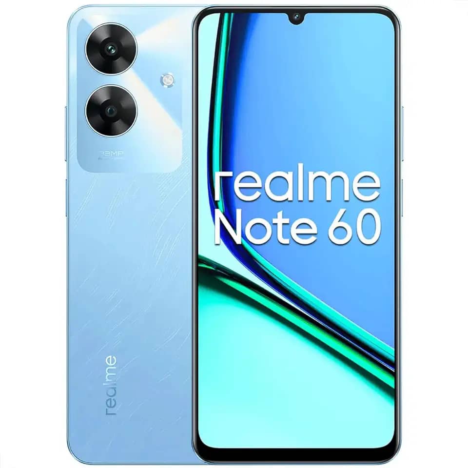 Realme Note 60-128GB - 4 GB Ram - Câmera 32MP - Bateria 5000mAh - Azul