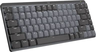 Teclado Mecânico sem fio Logitech MX Mechanical Mini com Teclas Retroiluminadas Tactile Quiet, Conexão USB ou Bluetooth Easy-Switch para até 3 dispositivos e Bateria Recarregável