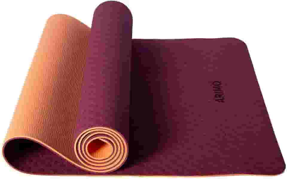 ARIMO Tapete Yoga Mat Antiderrapante TPE Ecológico Biodegradável Todos Os Tipos de Yoga/Pilates 181 x 61 cm x 6 mm