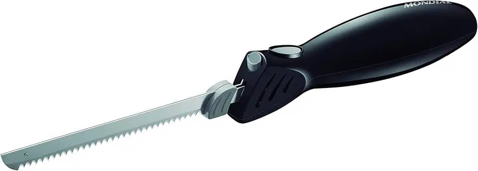 Faca Elétrica, Mondial, Preto, 100W, 220V - FA-01