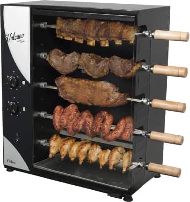 Assador a Gas Rot Vulcano 05 GLP Bivolt