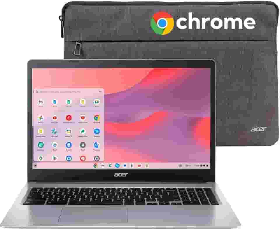 acer Notebook Chromebook 315 Para Estudantes E Empresas - Tela Hd De 15,6', Processador Intel Celeron Dual-Core, 4 Gb Ram, 64 Memória Emc, Bateria Com Duração Até 12,5 Horas, Wi-Fi, Bluetooth, Chrom