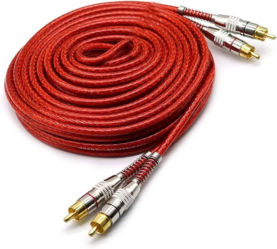 CABO RCA PRIME VERM 5M SVART BY TECH ONE