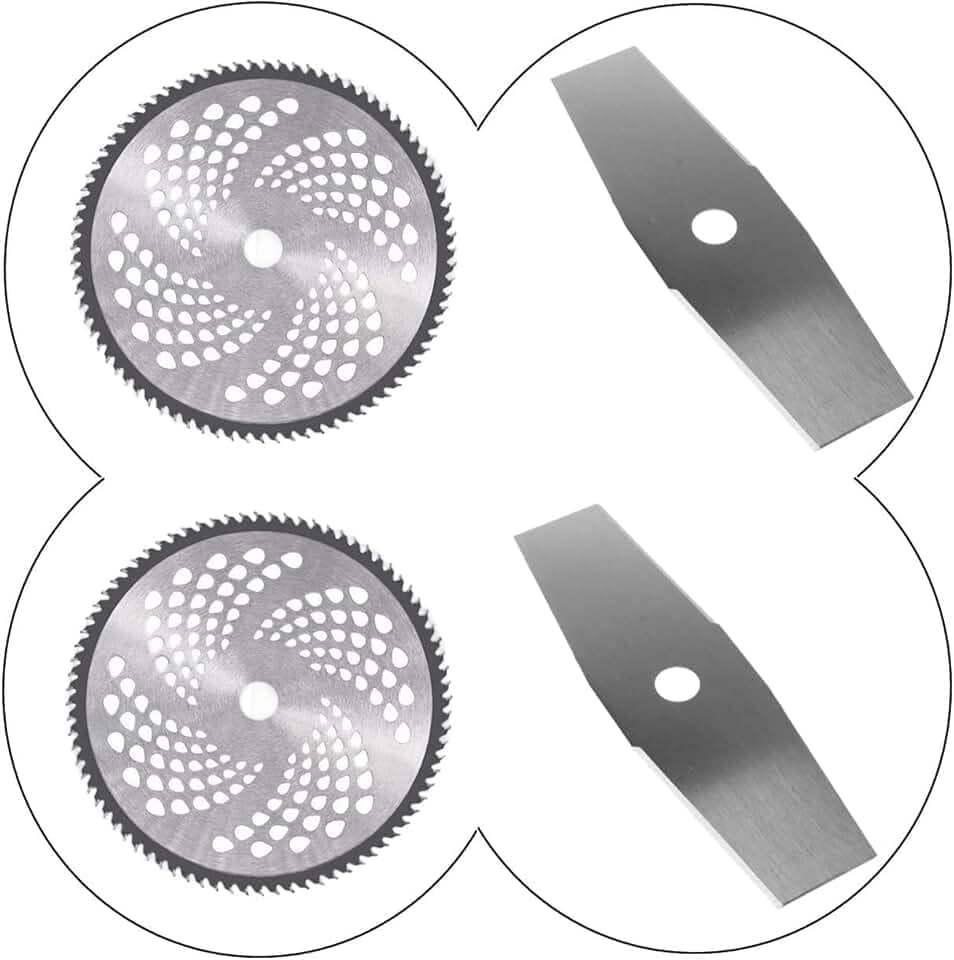 Kit Lâminas e Discos de Corte Para Roçadeira Stihl Universal 4 em 1
