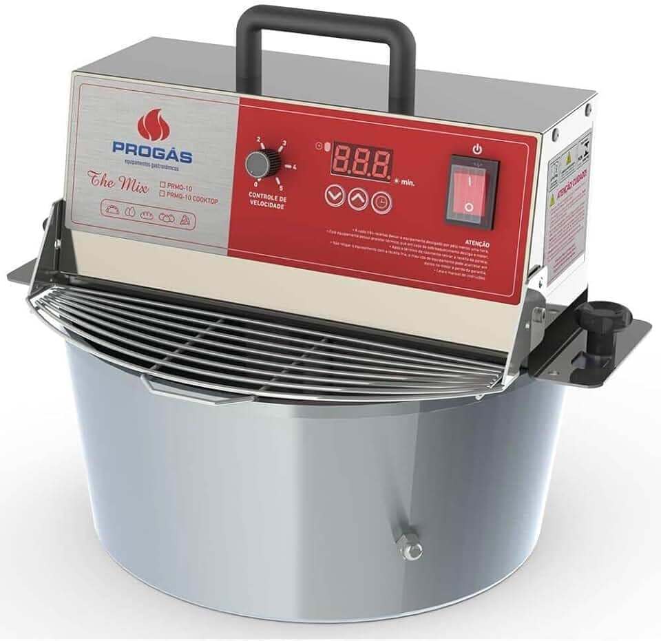 Misturador Mexedor Panela Progás 10 Litros Prmq-10 Cooktop Bivolt P41288
