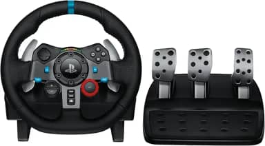 Volante e Pedais Logitech G29 Driving Force com Force Feedback para PS5, PS4, PS3 e PC