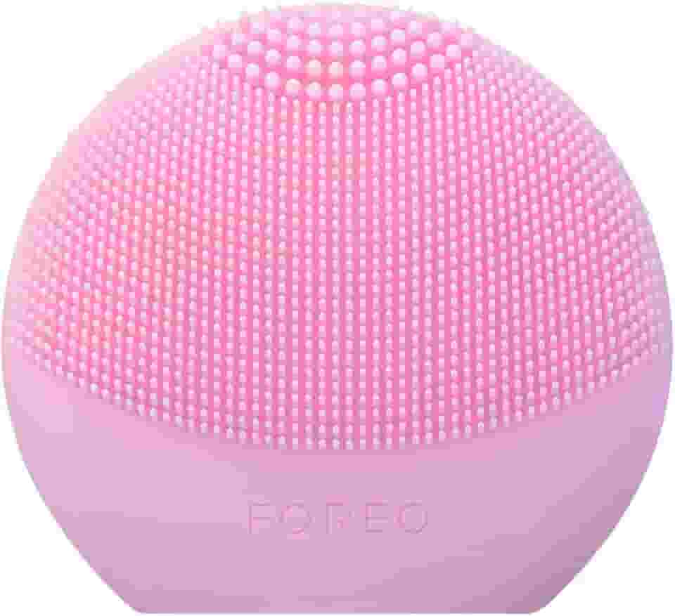 FOREO, Luna Fofo, Todos os Tipos de Pele, Escova de Limpeza e Firmadora Facial, Tonificante, com Pulsações T-Sonic, Ultra Higiênica e Suave, Resistente à Água - Pink