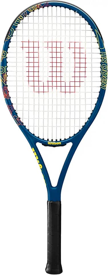 Wilson US Open GS 105 Raquete de tênis recreativa para adultos - Tamanho de aderência 7,5-11,5 cm