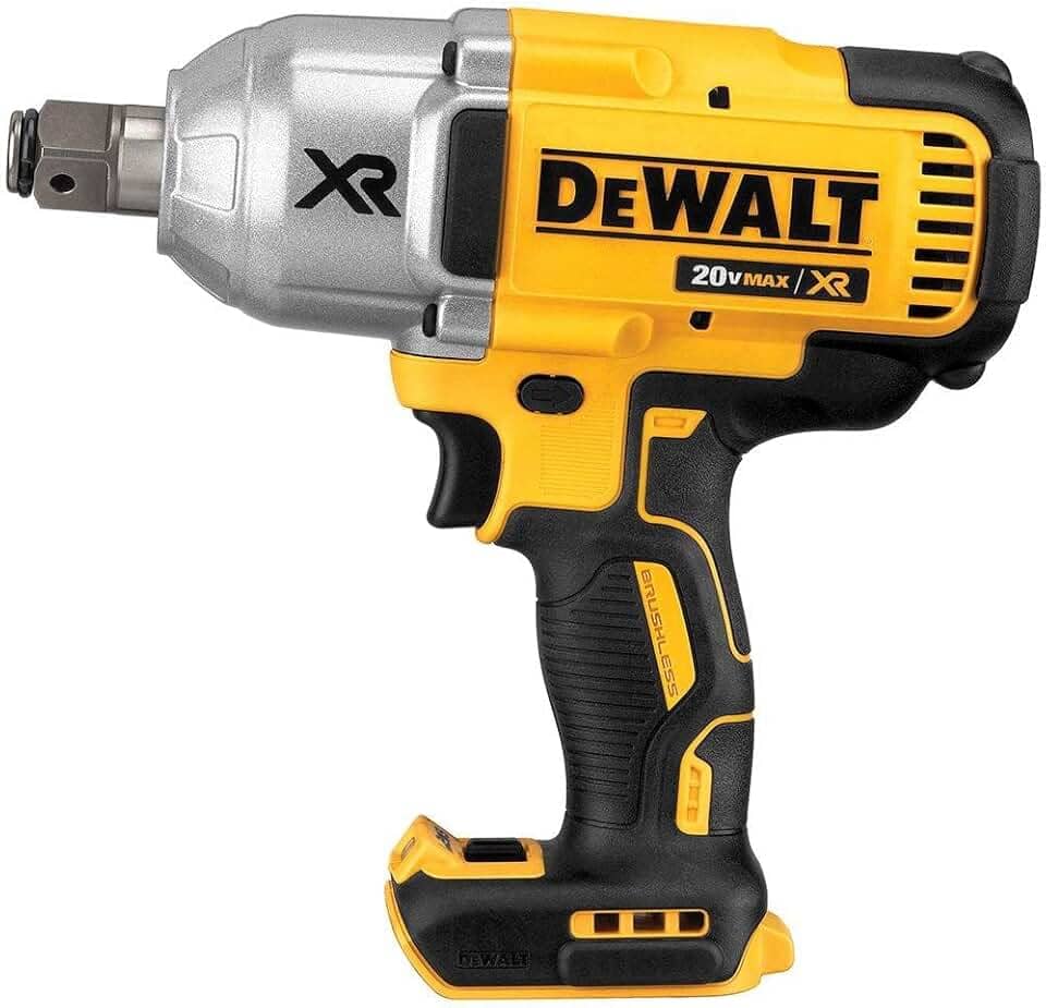 DEWALT Chave de Impacto 3/4 Pol. (19mm) 20V MAX* Ion-Litio 950 Nm com Motor Brushless seem Bateria e sem Carregador DCF897B