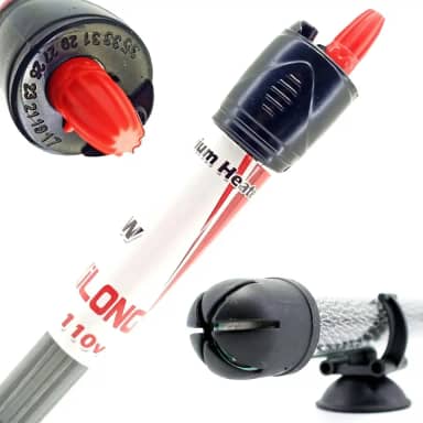 Aquecedor Automático com Termostato Para Aquário - 200w Até 200l (110v)