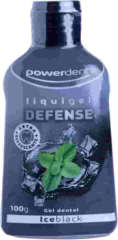 LIQUIGEL POWERDENT DEFENSE ICE BLACK 100G