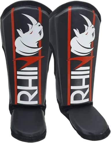 Caneleira Protetor De Canela Muaythai Kickboxing - Rhino By Spank