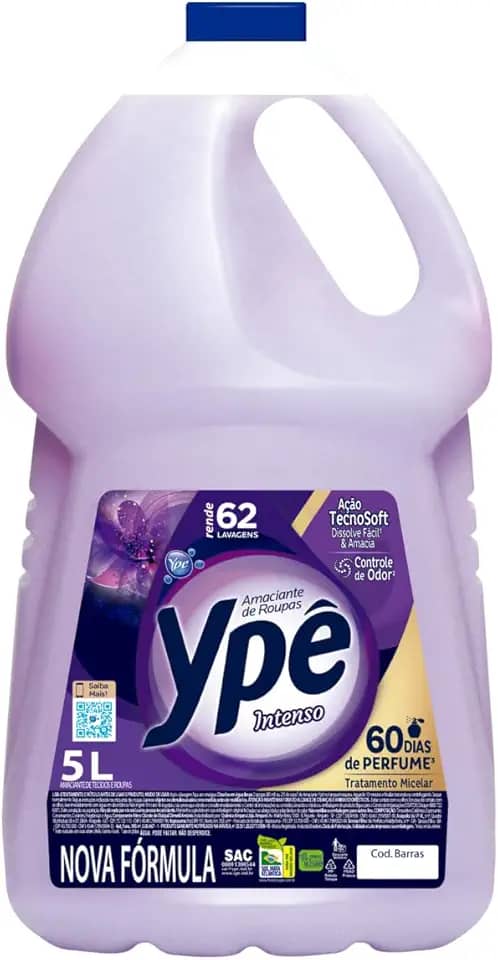 Ypê Amaciante Tradicional, Intenso, 5L